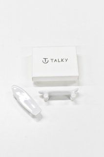 TALKY / skate board chopstick rest - WHITE