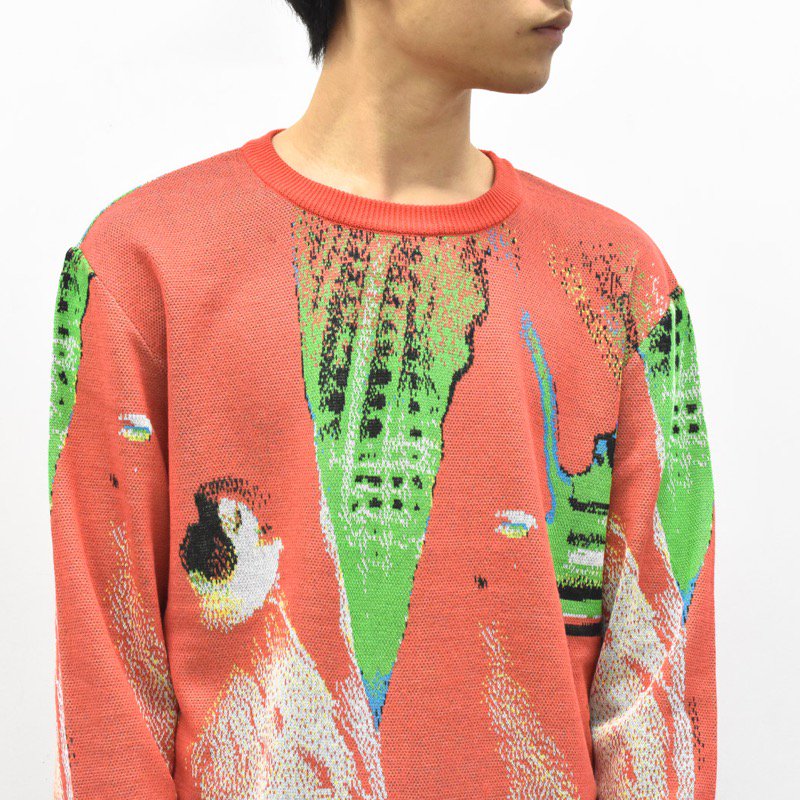 hatra 20AW SYN FEATHER SWEATER - ニット/セーター