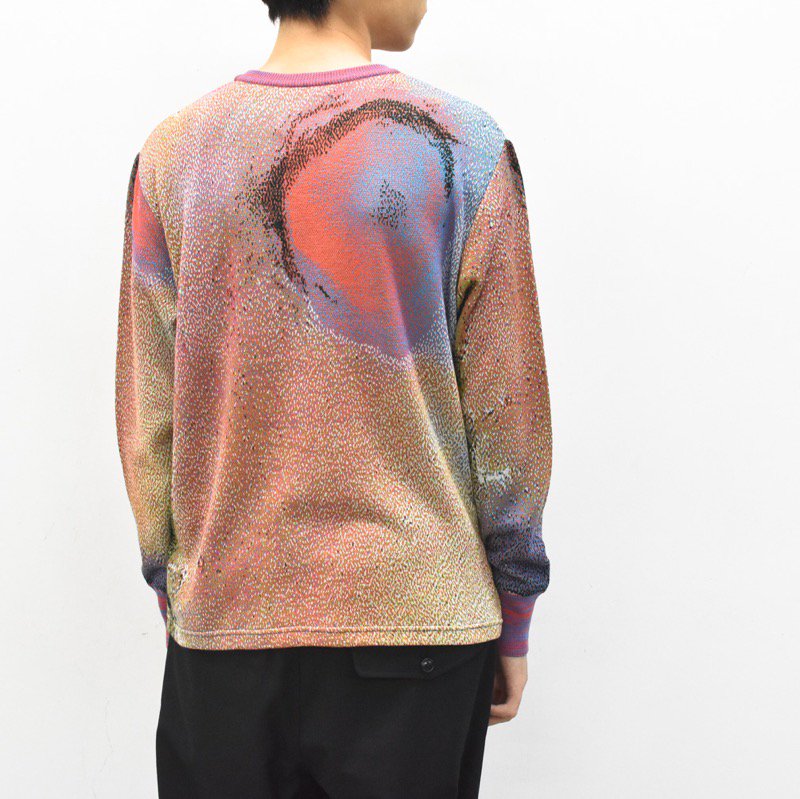 HATRA / Syn Feather Sweater - PEACOCK - CRACKFLOOR