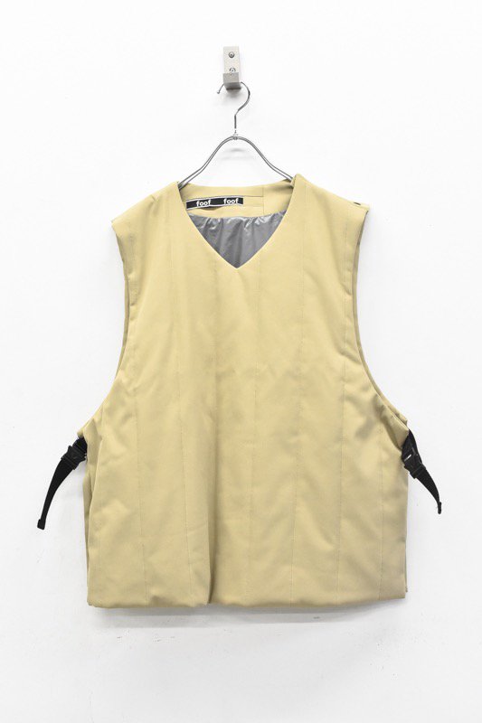 FOOF / vest - LIGHT BEIGE - CRACKFLOOR WEBSHOP