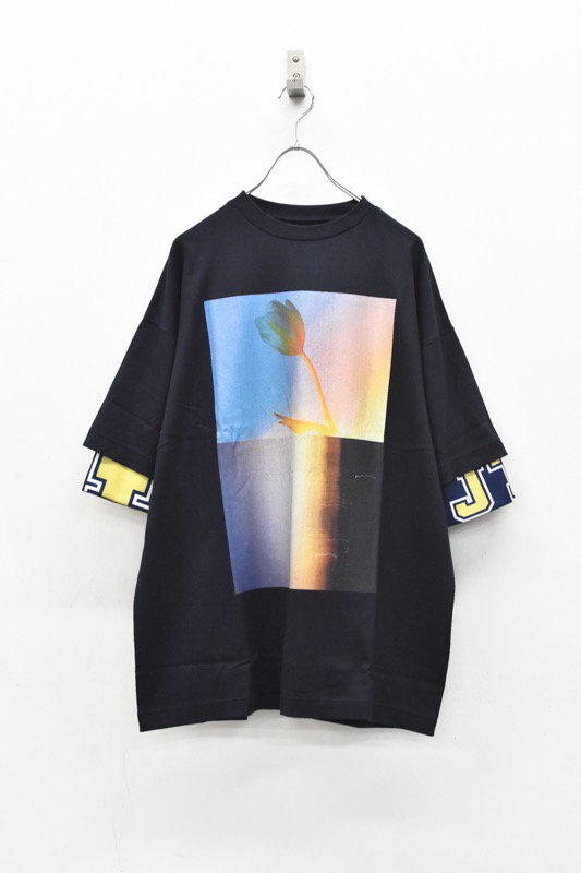 YEAH RIGHT!! / LAYER T - NAVY