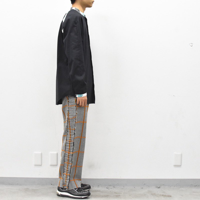 ohta / check wide pants - CRACKFLOOR WEBSHOP