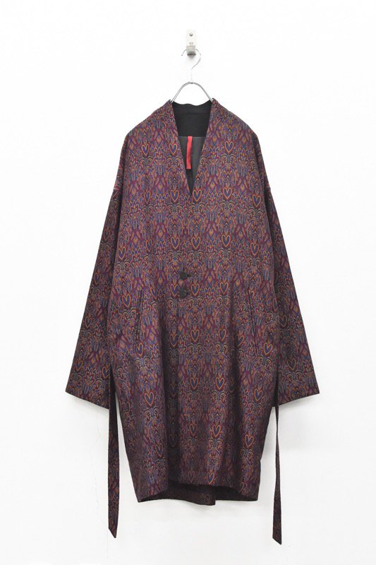 2022発売 YANTOR ヤントル JACQUARD SILK jacket Msize - 通販 - www