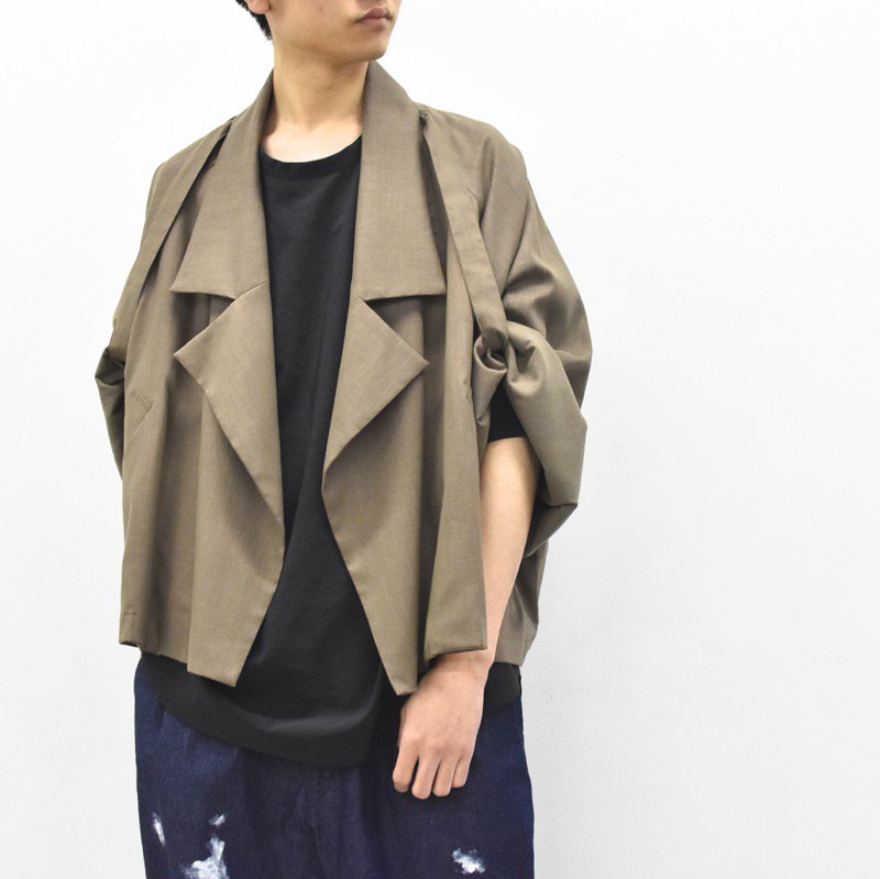 新品My beautiful landlet rayon wide jacket - テーラードジャケット