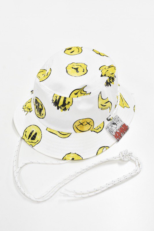 juvenile hall rollcall SMILY FACE HAT-