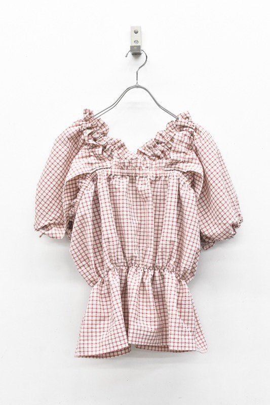 HOUGA mary blouse&skirt pink 新製品情報も満載 csodasteremtes.hu