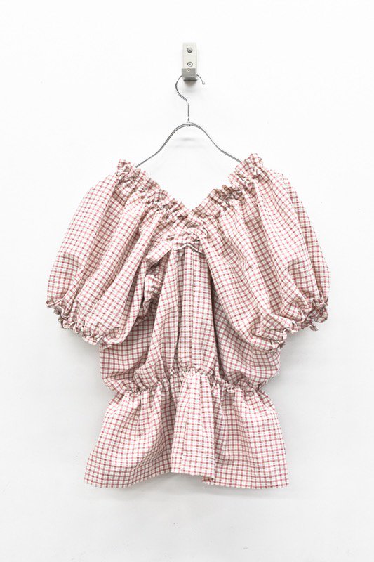 HOUGA mary blouse&skirt pink 新製品情報も満載 csodasteremtes.hu