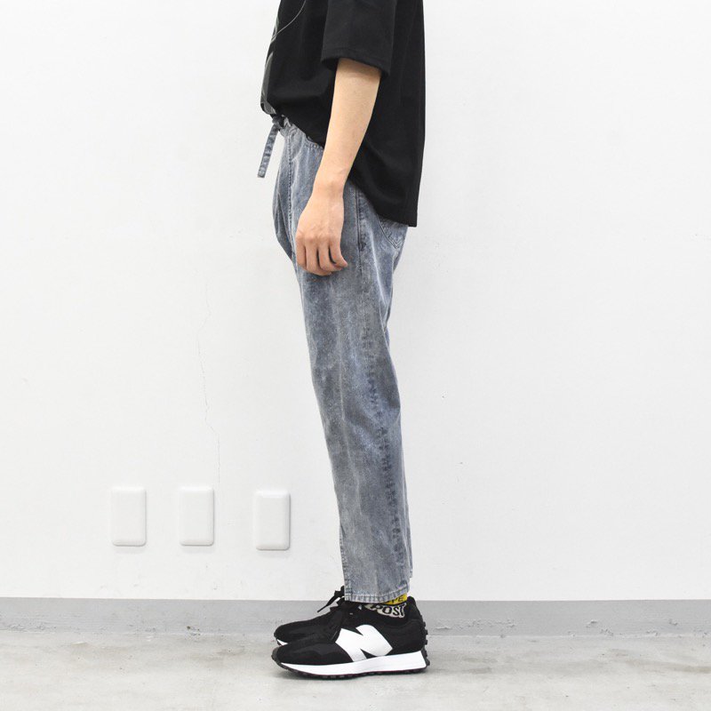 HATRA / Knot Denim - POWDER BLEACH - CRACKFLOOR WEBSHOP