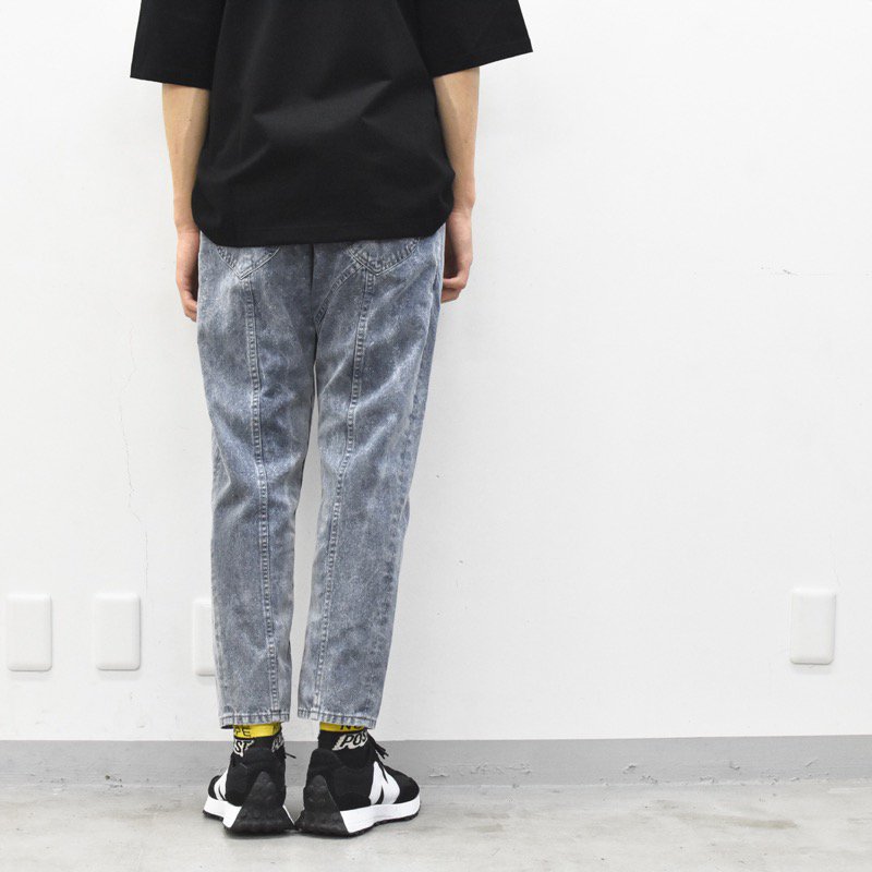 HATRA / Knot Denim - POWDER BLEACH - CRACKFLOOR WEBSHOP