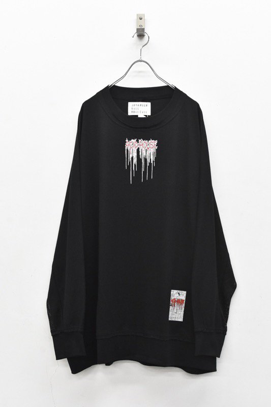 JUVENILE HALL ROLLCALL NECK PULLOVER - Tシャツ/カットソー(七分/長袖)