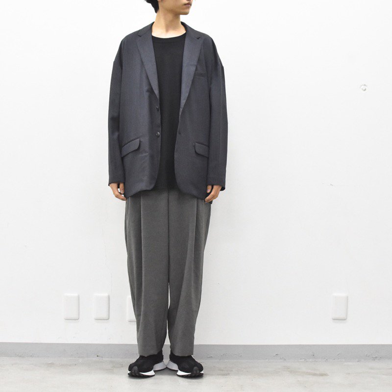 Dulcamara / よそいきドロップJK - NAVY GRAY - CRACKFLOOR WEBSHOP