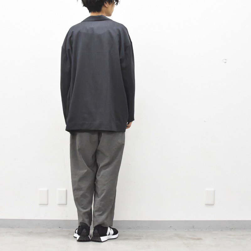 Dulcamara / よそいきドロップJK - NAVY GRAY - CRACKFLOOR WEBSHOP