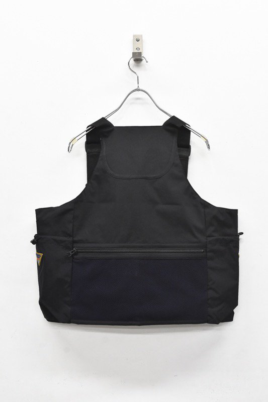 NON TOKYO / BACK PACK VEST - BLACK - CRACKFLOOR WEBSHOP