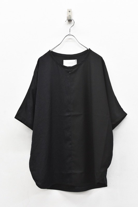 prasthana / crevice mock neck - BLACK - CRACKFLOOR WEBSHOP