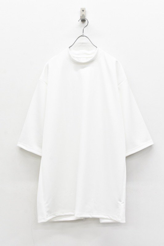 prasthana / crevice mock neck - WHITE - CRACKFLOOR WEBSHOP