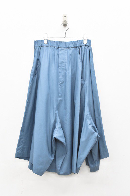 RIDDLEMMA / Three legs pants HALF - BLUE