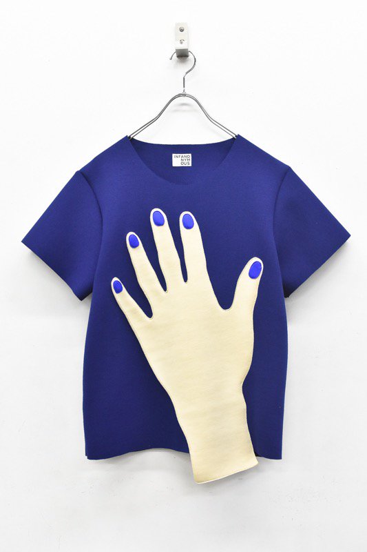 ͽ INFANONYMOUS / Blue Nails T shirts - NAVY