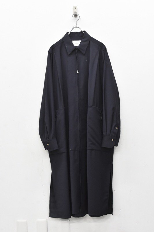 HATRA / Window Over Shirt - NAVY - CRACKFLOOR WEBSHOP