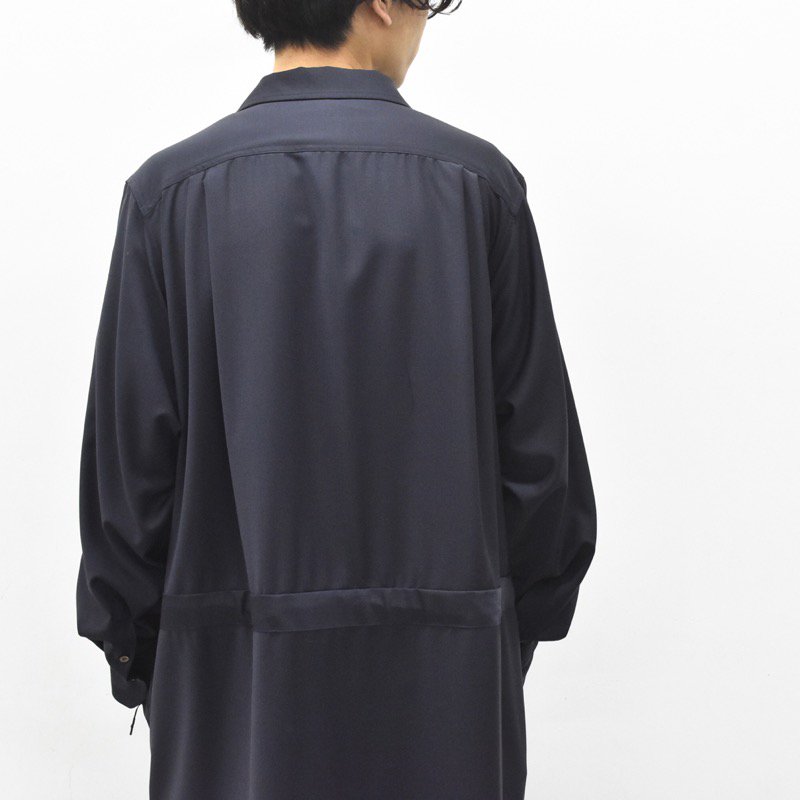 HATRA / Window Over Shirt - NAVY - CRACKFLOOR WEBSHOP