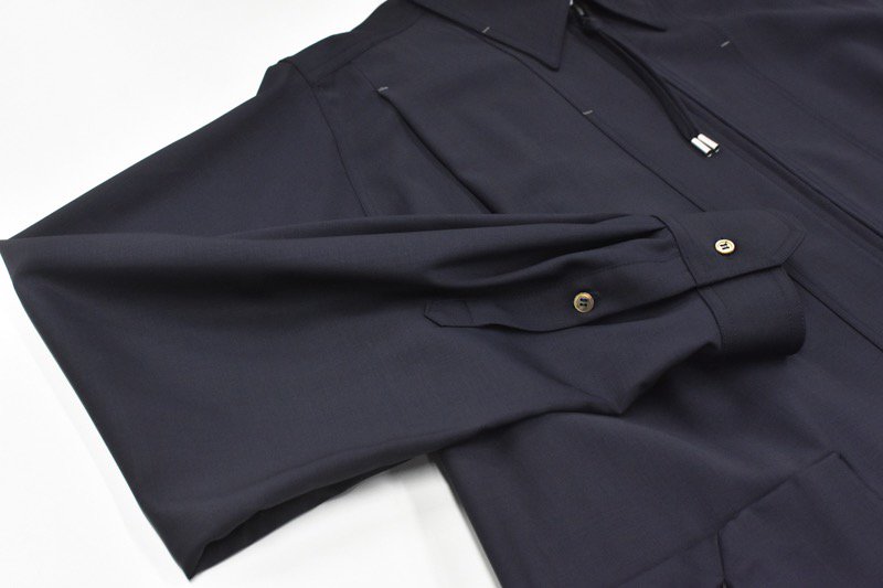 HATRA / Window Over Shirt - NAVY - CRACKFLOOR WEBSHOP