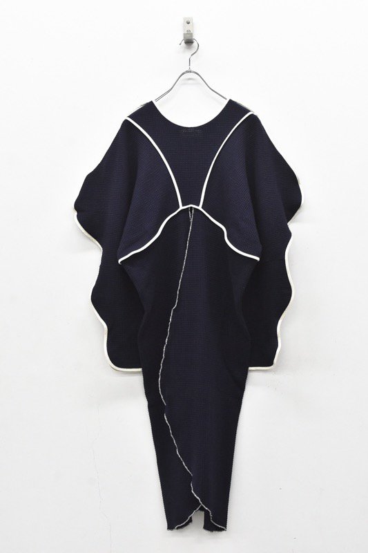 HOUGA / Drawing pullover - NAVY - CRACKFLOOR WEBSHOP