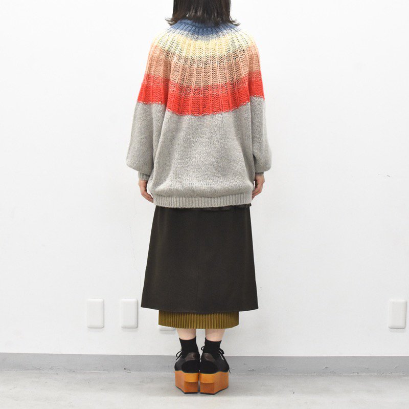 bedsidedrama / Aurora Mohair Knit OP - SUNRISE - CRACKFLOOR WEBSHOP