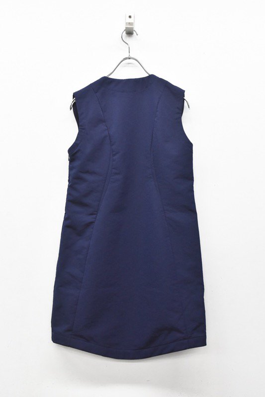 chloma / gene dress - ネイビー - CRACKFLOOR WEBSHOP