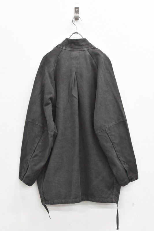 YANTOR / Sumi-Dyed 6Play Khadi Fall Jacket - CRACKFLOOR WEBSHOP