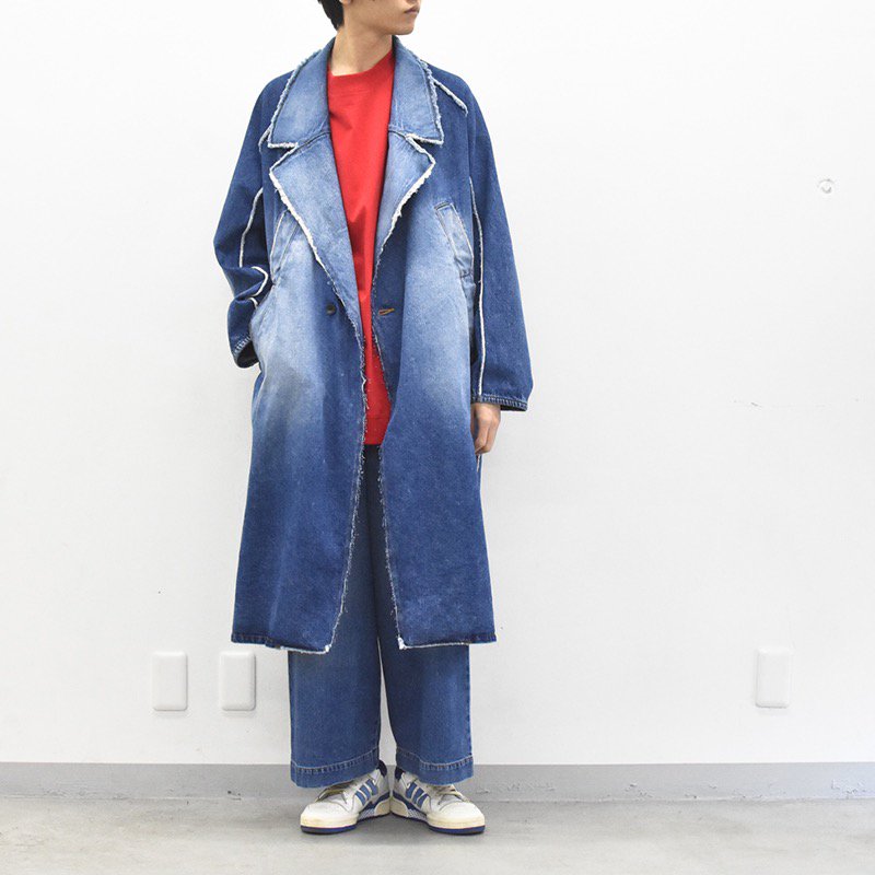 My Beautiful Landlet / DENIM LONG COAT | gulatilaw.com