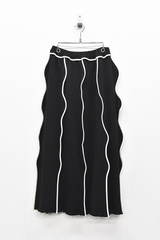 HOUGA / rally skirt - BLACK - CRACKFLOOR WEBSHOP