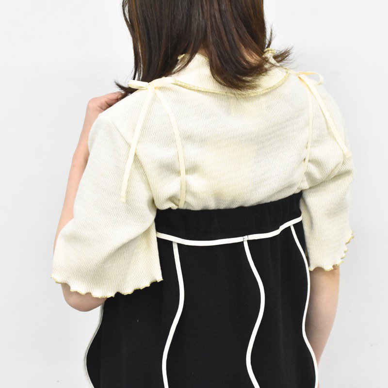 HOUGA / rally skirt - BLACK - CRACKFLOOR WEBSHOP