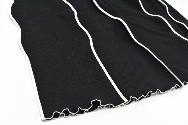 HOUGA / rally skirt - BLACK - CRACKFLOOR WEBSHOP