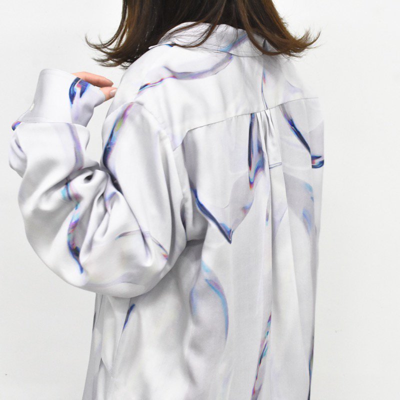 HATRA / Calm Organ shirt - OYSTER - CRACKFLOOR WEBSHOP