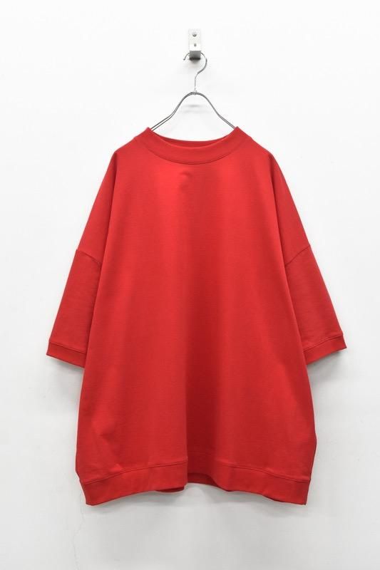 My Beautiful Landlet / OPEN END JERSEY BIG T-SHIRT - RED