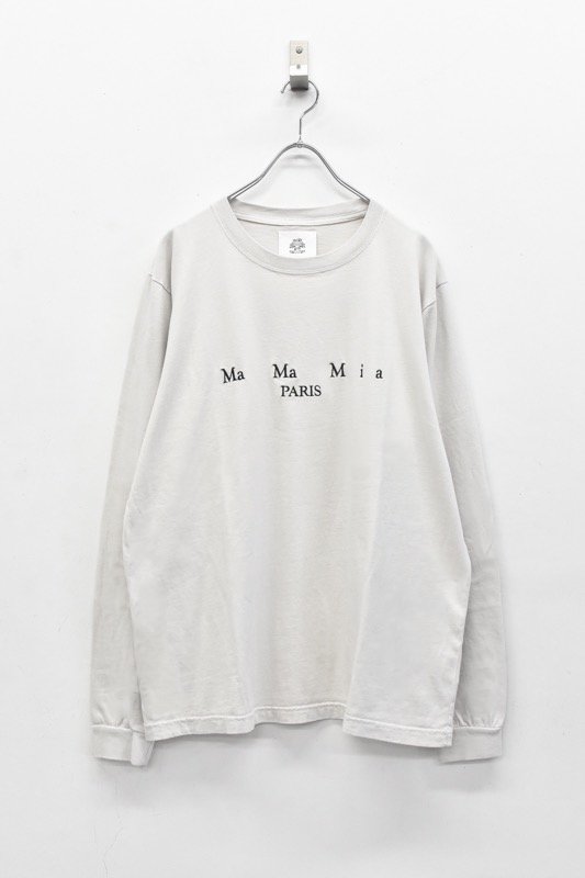 STOF / Life is Humor L/S Tee B - NATURAL