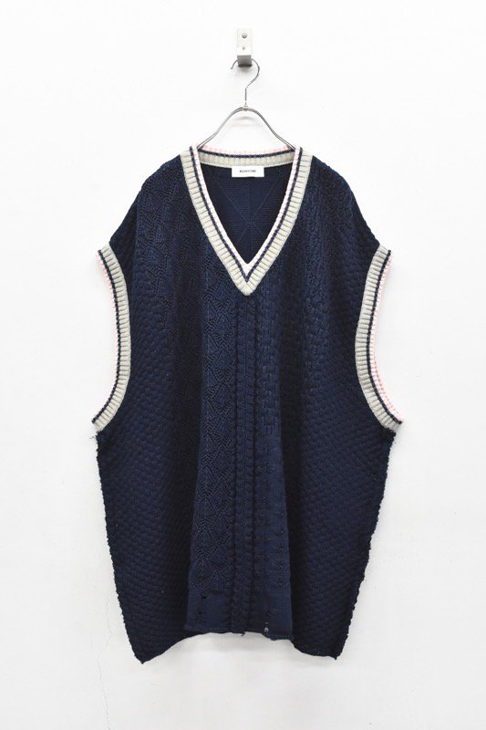 BODYSONG. / SheerDamageKV - NAVY - CRACKFLOOR WEBSHOP