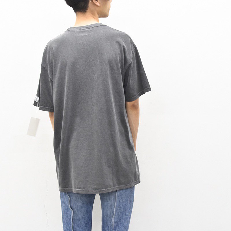 elephant TRIBAL fabrics / THAT DAYS T [NEW STANDARD] - OLD BLACK -  CRACKFLOOR WEBSHOP