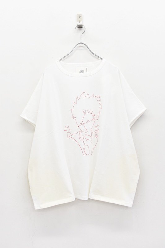 bedsidedrama / Chill-out T-Shirt one stroke prince - WHITE