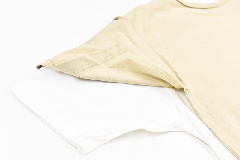 BODYSONG. / DoubleT/TB/RA - BEIGE - CRACKFLOOR WEBSHOP