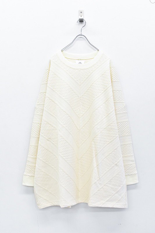 STOF / Folklore Rough Pullover - OFF WHITE