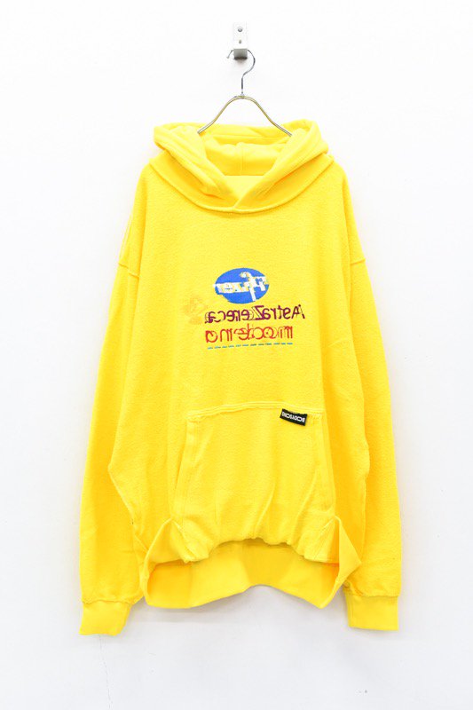 bodysong. GlitchembHOODIE YELLOW | mdh.com.sa