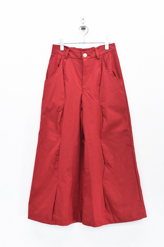 HOUGA / coupe pants - RED