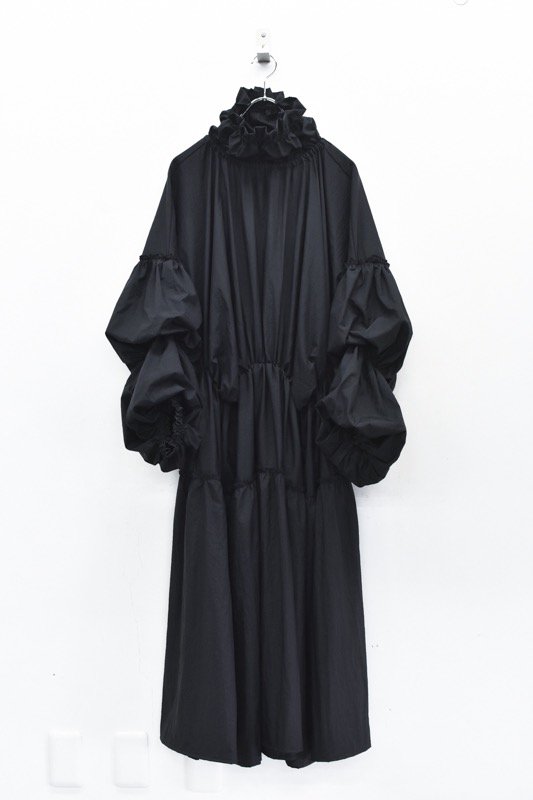 HOUGA / kiki dress - BLACK - CRACKFLOOR WEBSHOP