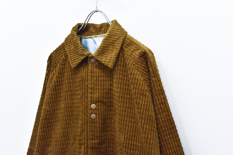 Dulcamara / ロープコールコーチJK - CAMEL BROWN - CRACKFLOOR WEBSHOP