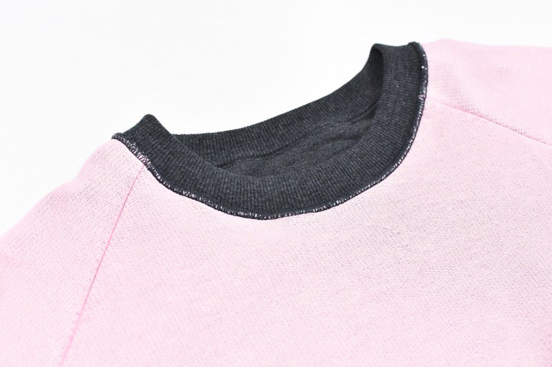 NKGW / REVERSIBLE IN-SIDE OUT SWEAT - GRAY/PINK - CRACKFLOOR WEBSHOP