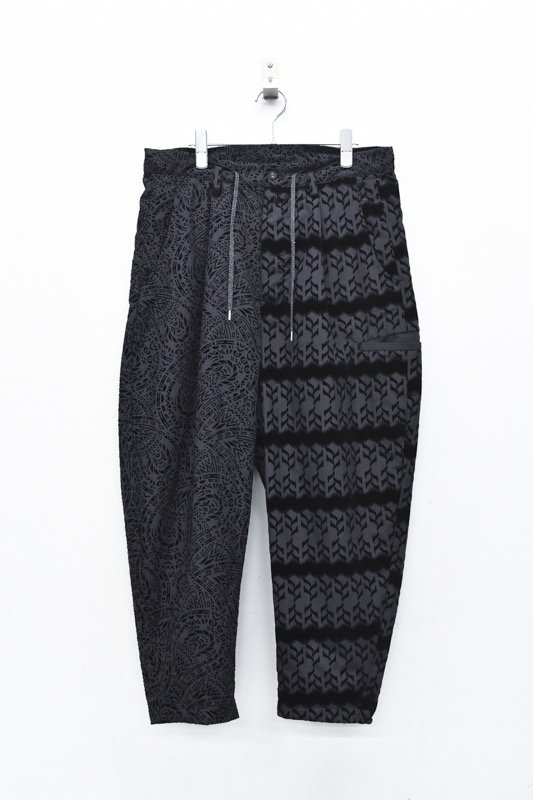 STOF / Melting Textile Pants - BLACK