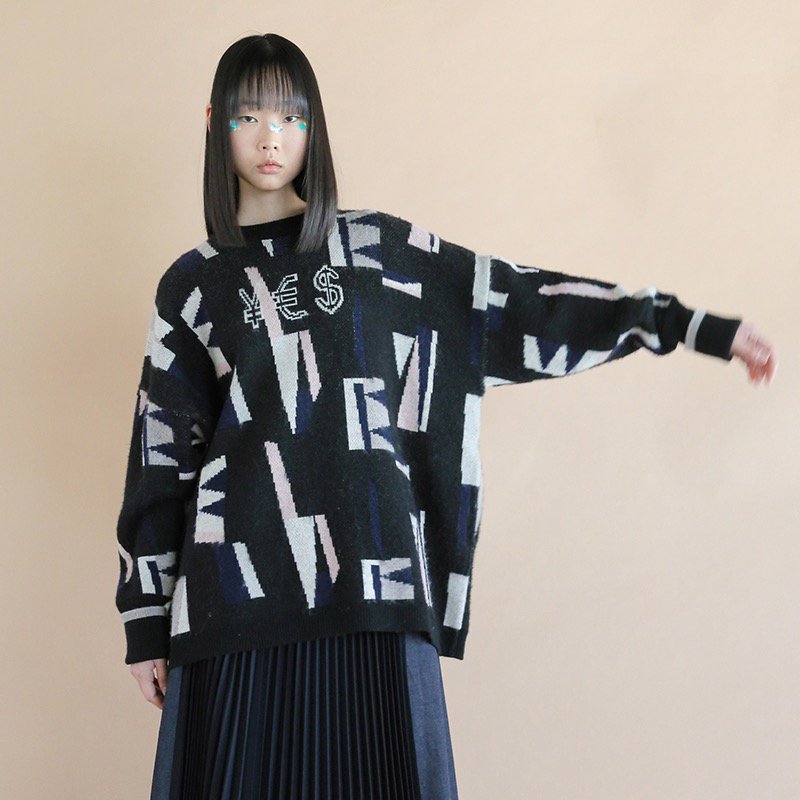 22-23AW】bedsidedrama YES Knit Sweater-