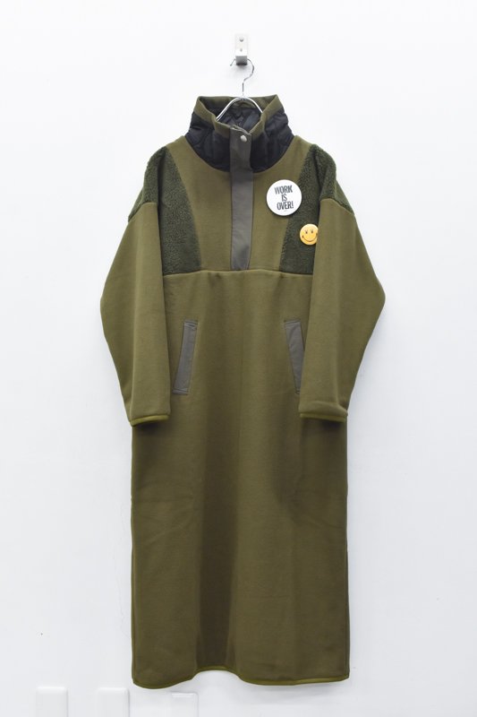 bedsidedrama / Outdoor Manager One-piece - KHAKI - CRACKFLOOR WEBSHOP