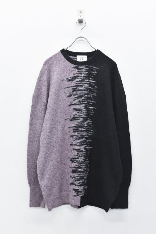 STOF / Tide Knit Sweater - BLACK
