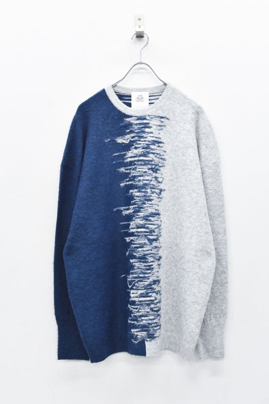 STOF / Tide Knit Sweater - BLUE